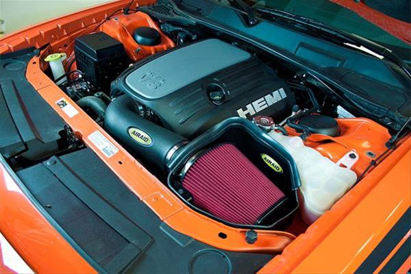 AirAid Red SynthaMax CAD Air Intake 11-up Chrysler, Dodge 5.7L - Click Image to Close
